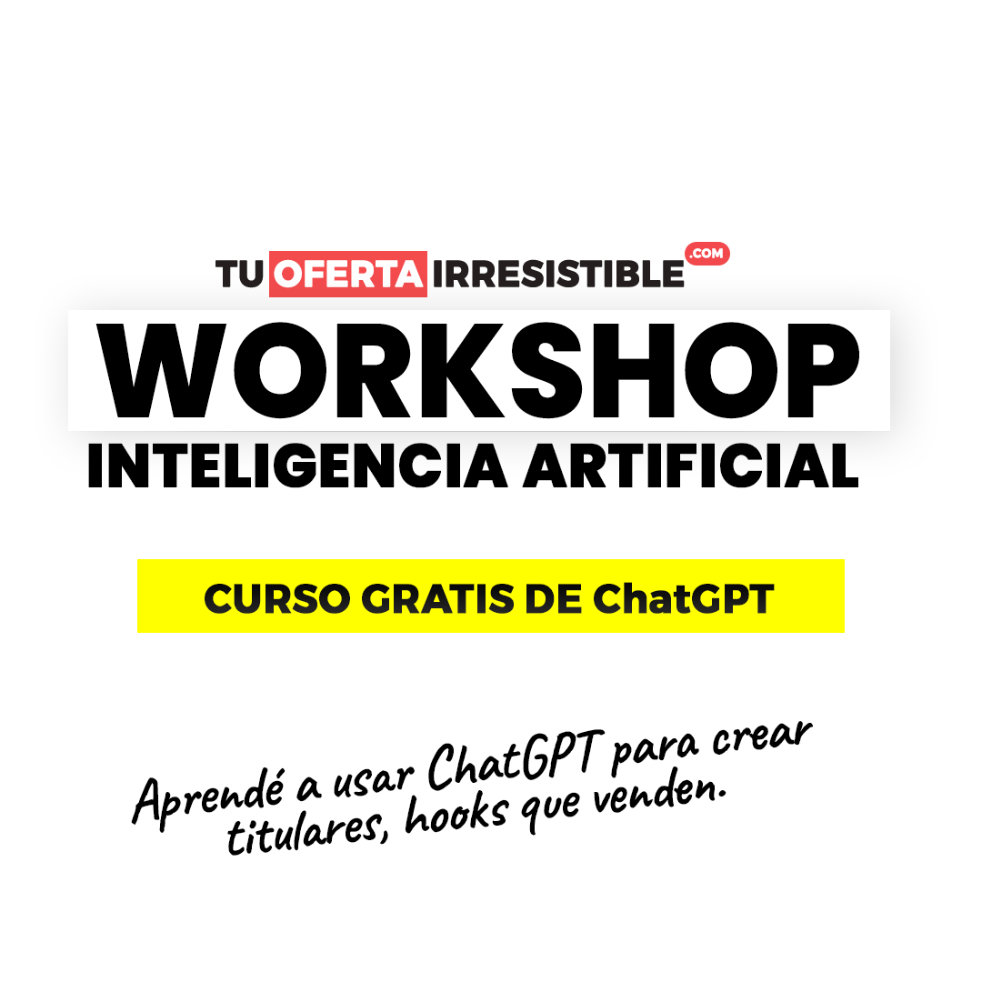 [ CURSO GRATIS ] MARKETING con Inteligencia Artificial (IA + ChatGPT)